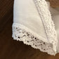 BREAD BASKET NAPKIN WITH LACE